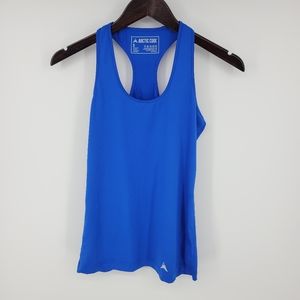 Arctic Cool Blue Racerback Tank Top Active Gym